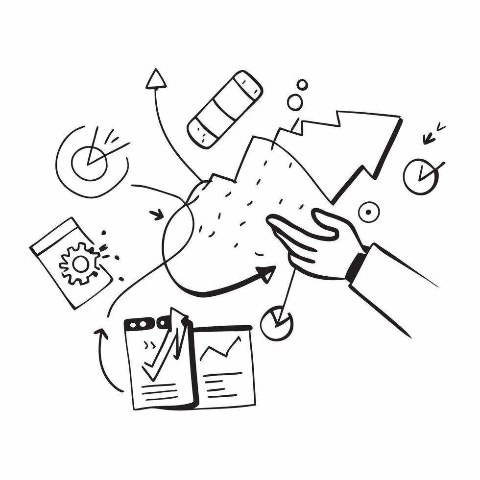 Clean Digital transformation illustration with blank area for customizable text concept as A creative depiction of a digital transformation illustration featuring a blank area for custom Set 5 vector