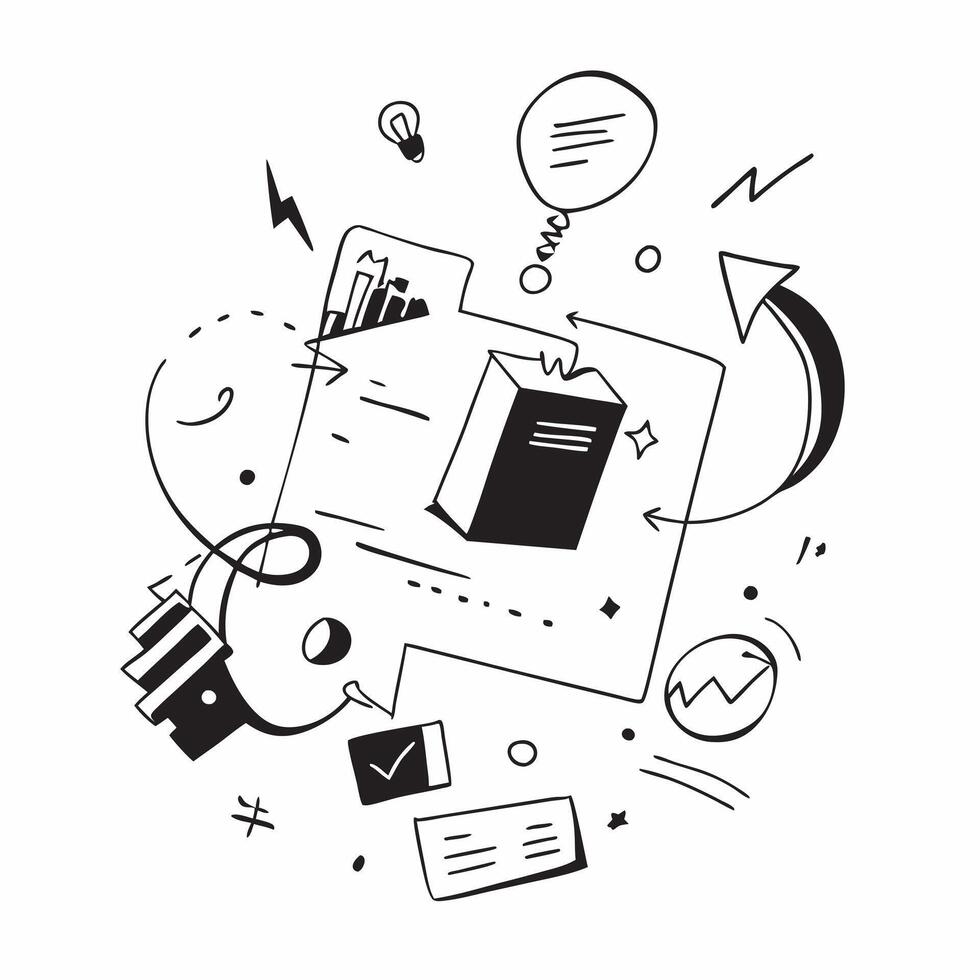 Clean Digital transformation icon with ample space for text and graphics concept as An iconographic digital transformation design offering ample space for both text and graphics perfect vector