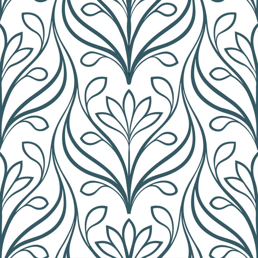 Clean Design a seamless pattern combining vintage stripes with floral motifs for a classic look concept as Create a repeating pattern that blends vintage stripes with delicate floral el vector