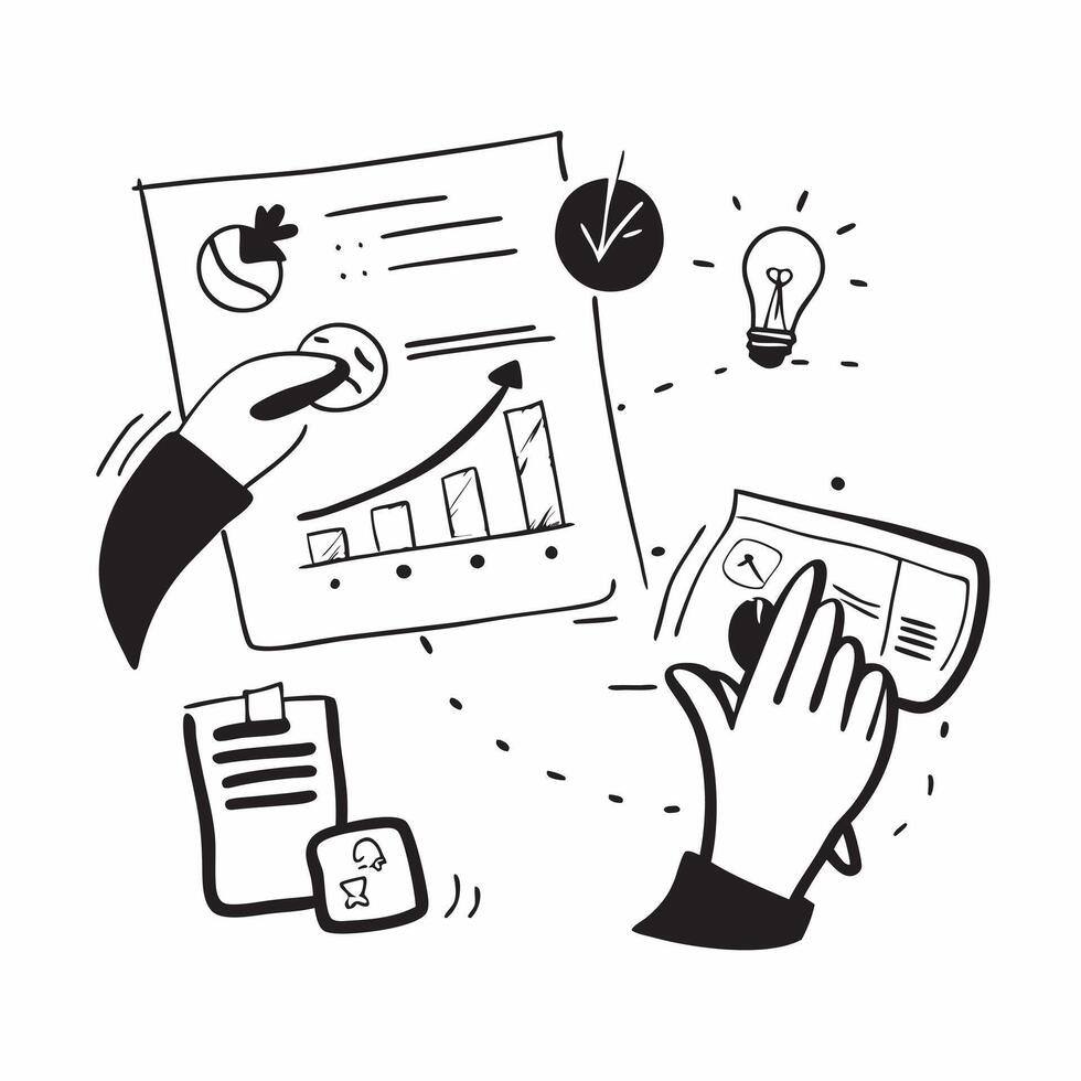 Clean Data summary illustration with copy space for business reports concept as A visually appealing data summary illustration with copy space designed to enhance business reports and pr Set 3 vector
