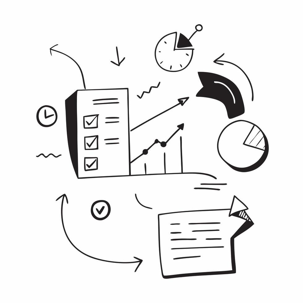 Clean Data summary illustration with copy space for business reports concept as A visually appealing data summary illustration with copy space designed to enhance business reports and pr Set 2 vector