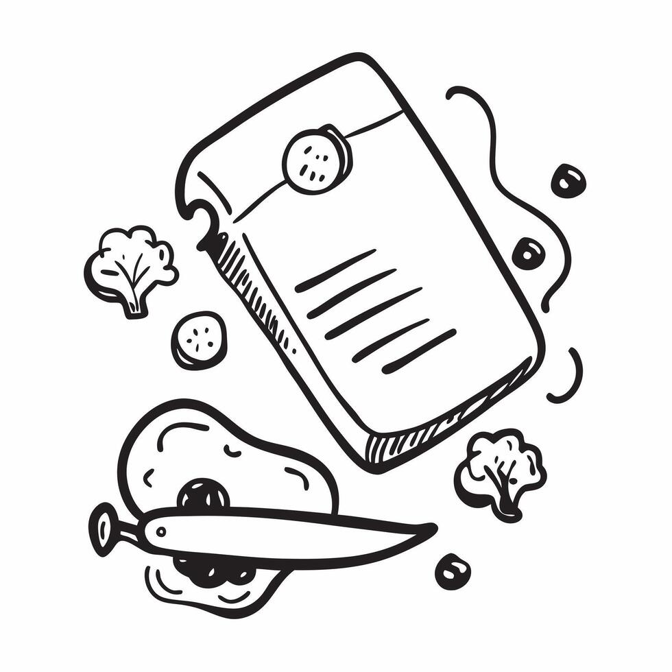 Clean Cutting board and vegetables icon with copy space for infographics concept as An infographic ready cutting board and vegetables icon with copy space designed to convey kitchen them vector