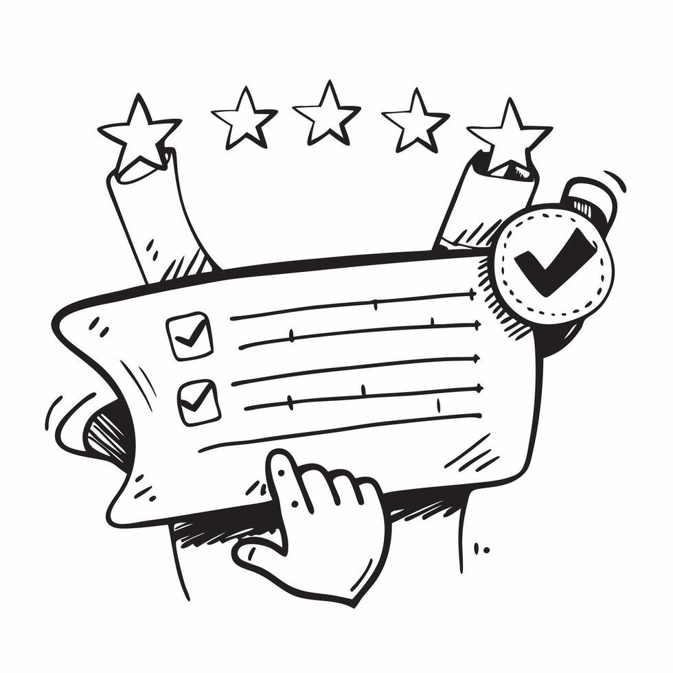Clean Customer satisfaction symbol with copy space for project planning concept as An artistic rendering of a customer satisfaction symbol with spacious copy space suitable for project p vector