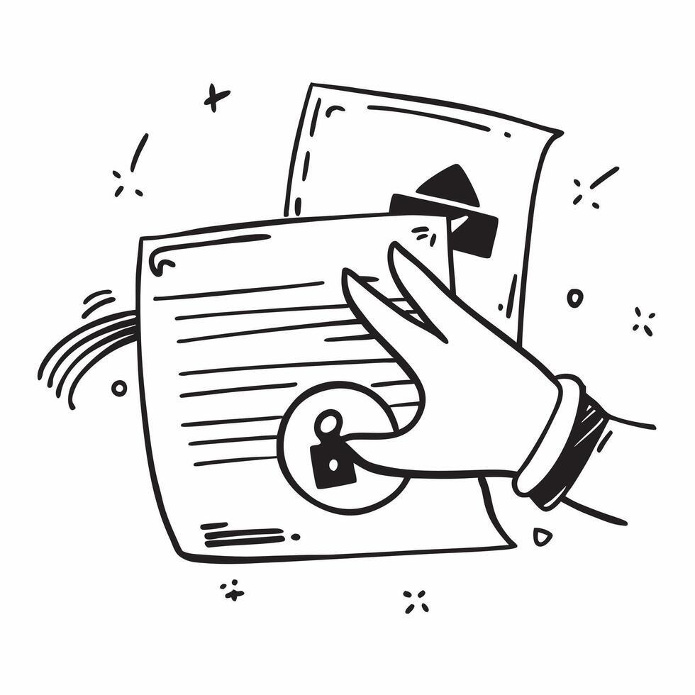 Clean Confidential symbol with copy space for project planning concept as An artistic rendering of a confidential symbol with spacious copy space suitable for project planning privacy st Set 8 vector