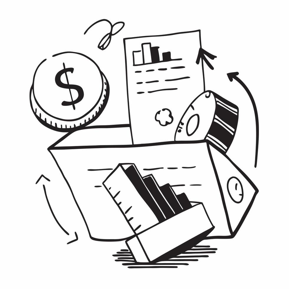 Clean Container ship and a budget analysis chart symbolizing shipping cost analysis in double exposure with copy space concept as A container ship blended with a budget analysis chart r vector