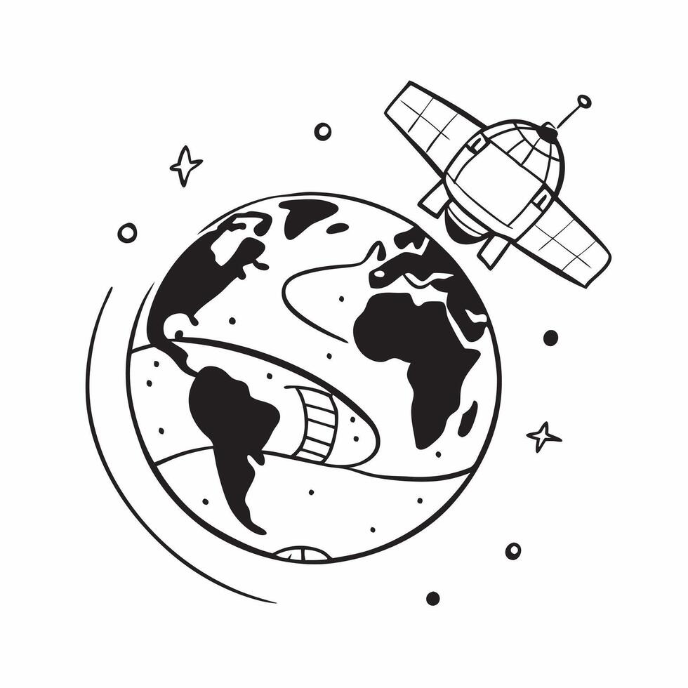 Clean Comet and Starfield concept as Comet with a starfield and ample copy space representing the beauty and motion of celestial objects in space in Photo Stock Concept vector