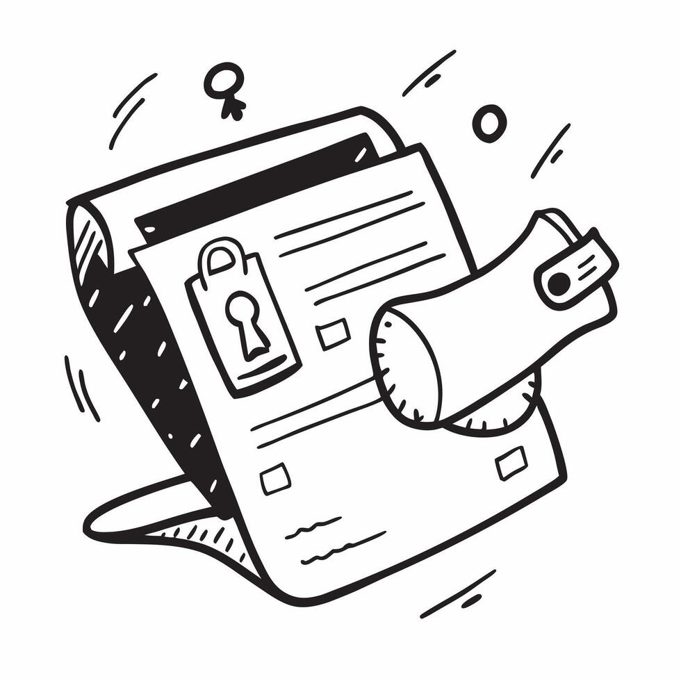 Clean Confidential icon with copy space for business presentations concept as A modern confidential icon design with generous copy space perfect for enhancing business presentations and vector