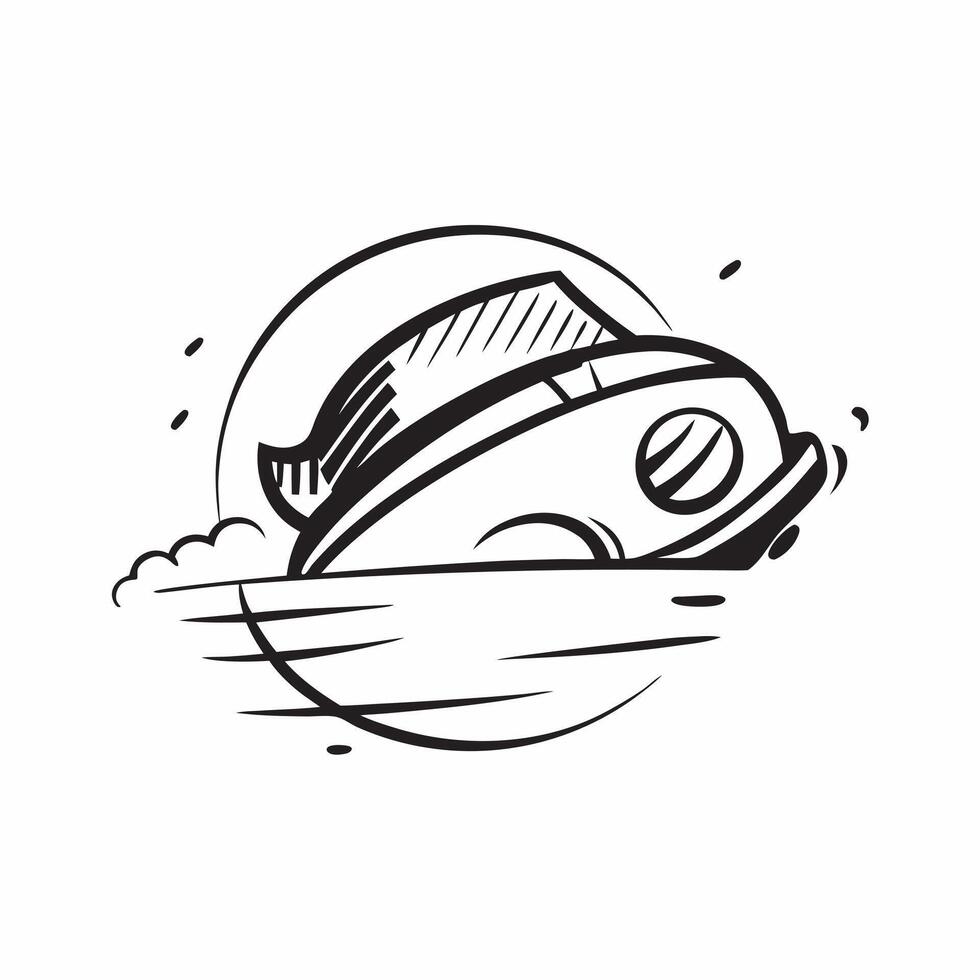 Clean Car icon with copy space on a white background concept as A image of a car icon with ample copy space on a white background perfect for automotive and driver themed visuals vector