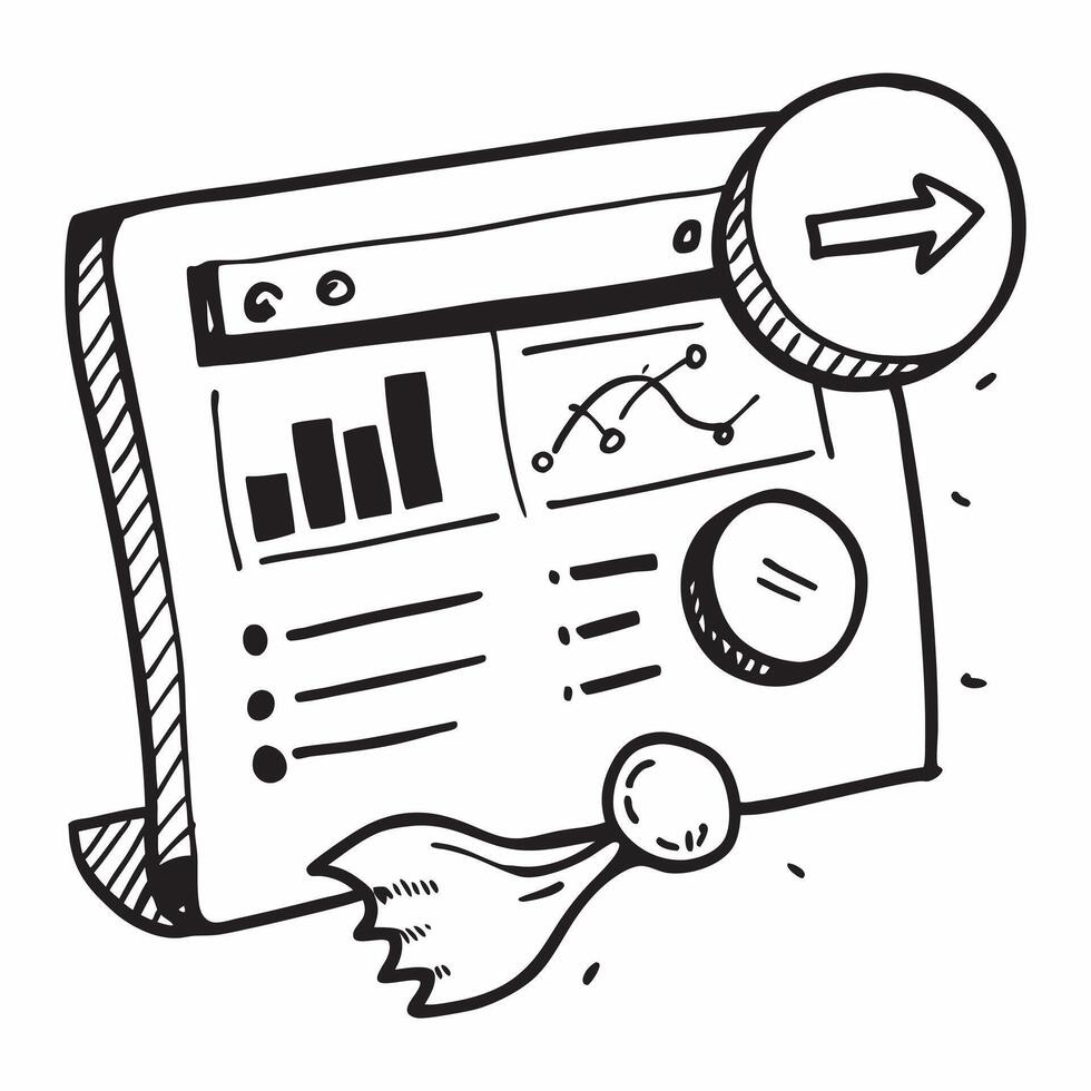 Clean Business dashboard icon with space for text and graphics on a blue background concept as A modern business dashboard icon design featuring space for both text and graphics on a blu Set 2 vector