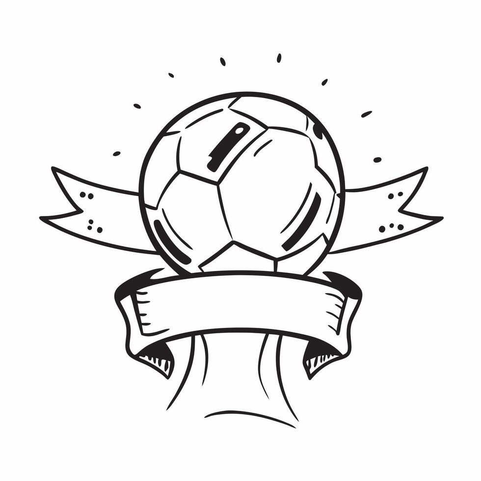 Clean Brazilian Soccer and Flag concept as Soccer ball with Brazilian flag and ample space for text symbolizing sports passion and Independence Day in Photo Stock Concept vector