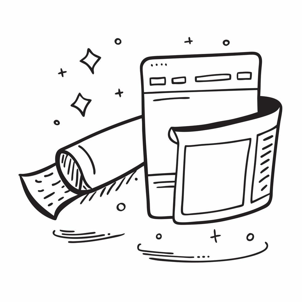 Clean Blank packaging tube and a digital template symbolizing innovation with ample space for text concept as A blank packaging tube next to a digital template on a screen representing vector
