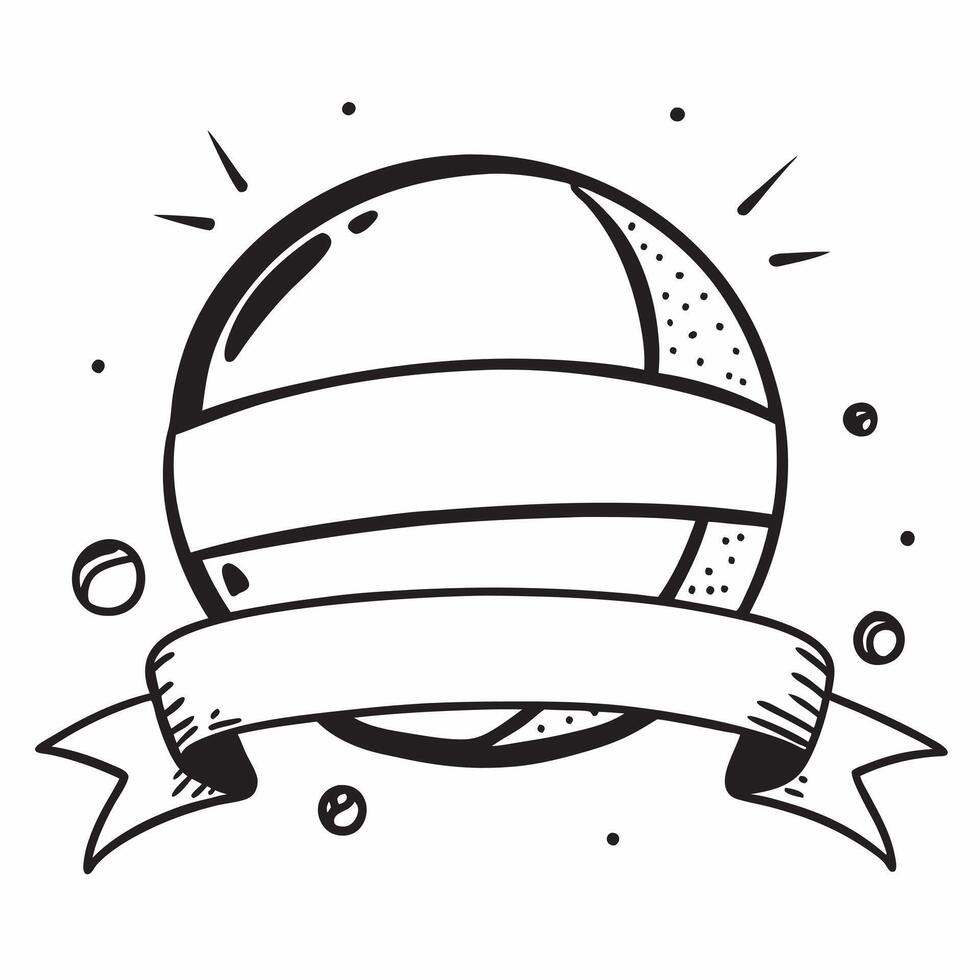 Clean Beach ball and surfboard icon with blank area for personalized messages concept as A customizable beach ball and surfboard icon featuring a blank area for adding personalized messa vector