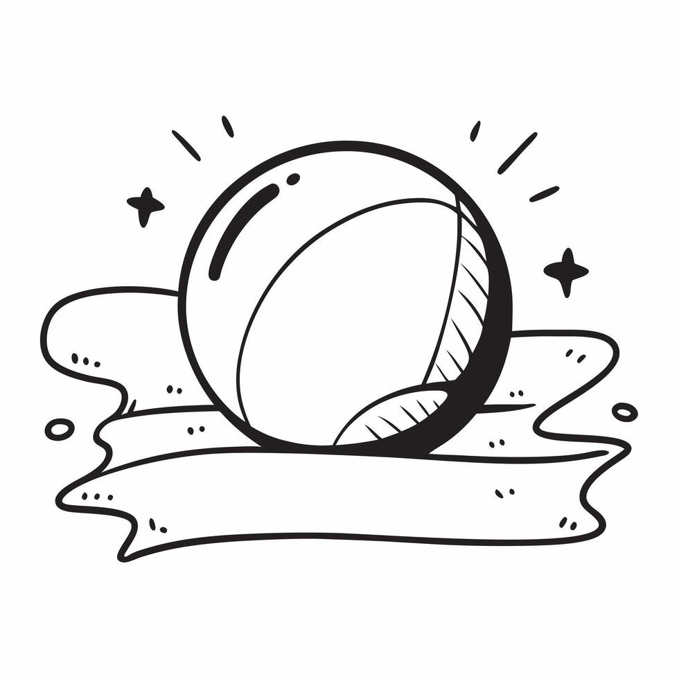 Clean Beach ball and sunhat icon with space for text on a colorful background concept as A sleek beach ball and sunhat icon with ample space for text on a colorful background suitable fo vector