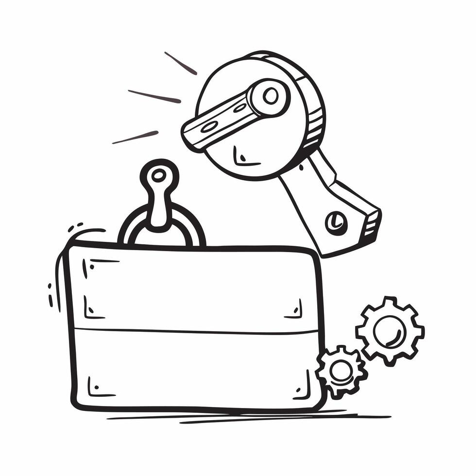 Clean Automation logistic symbol with blank area for personalized messages concept as A customizable automation logistic symbol featuring a blank area for adding personalized messages ma vector