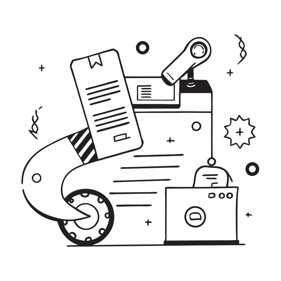 Clean Automation logistic icon with space for text and graphics on a blue background concept as A modern automation logistic icon design featuring space for both text and graphics on a b Set 3 vector