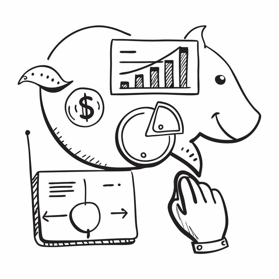 Clean A camel and a savings goal chart symbolizing financial milestones in double exposure with copy space concept as A camel blended with a savings goal chart representing financial mi vector
