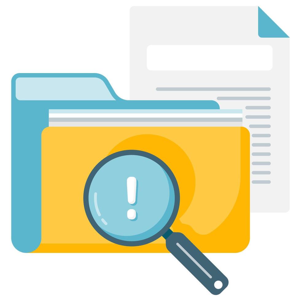 malware detection, data protection and security vector