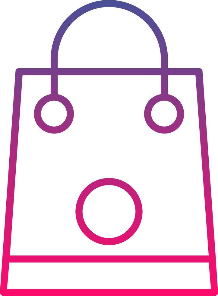 Shopping Bag Icon Symbol Art Sign vector