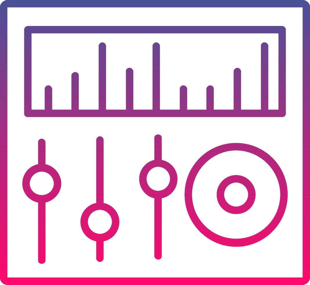 Mix Icon Symbol Art Sign vector