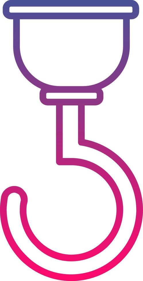 Hook Icon Symbol Art Sign vector