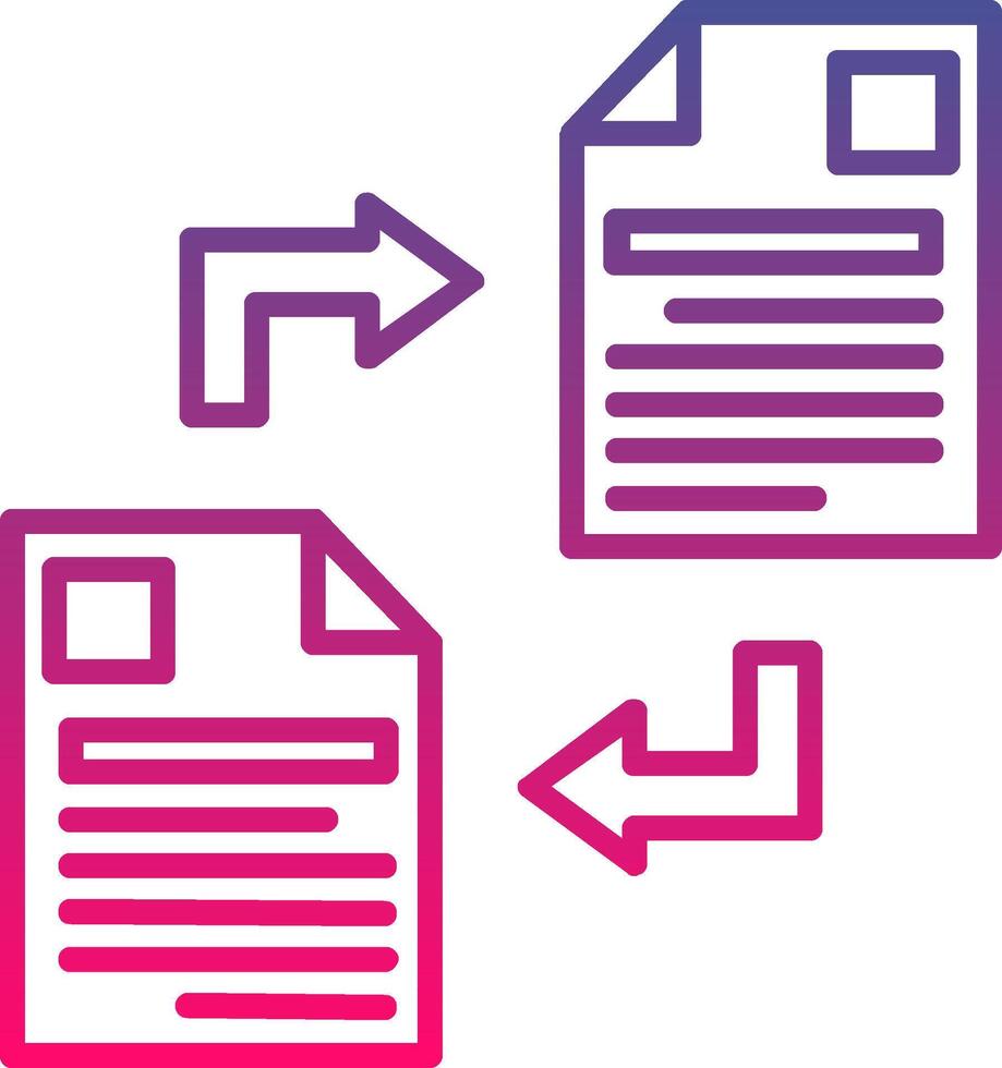 Data Transfer Icon Symbol Art Sign vector