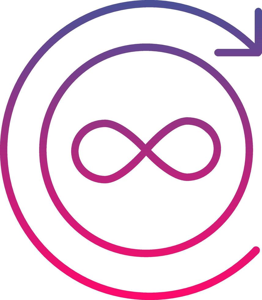 Infinite Icon Symbol Art Sign vector