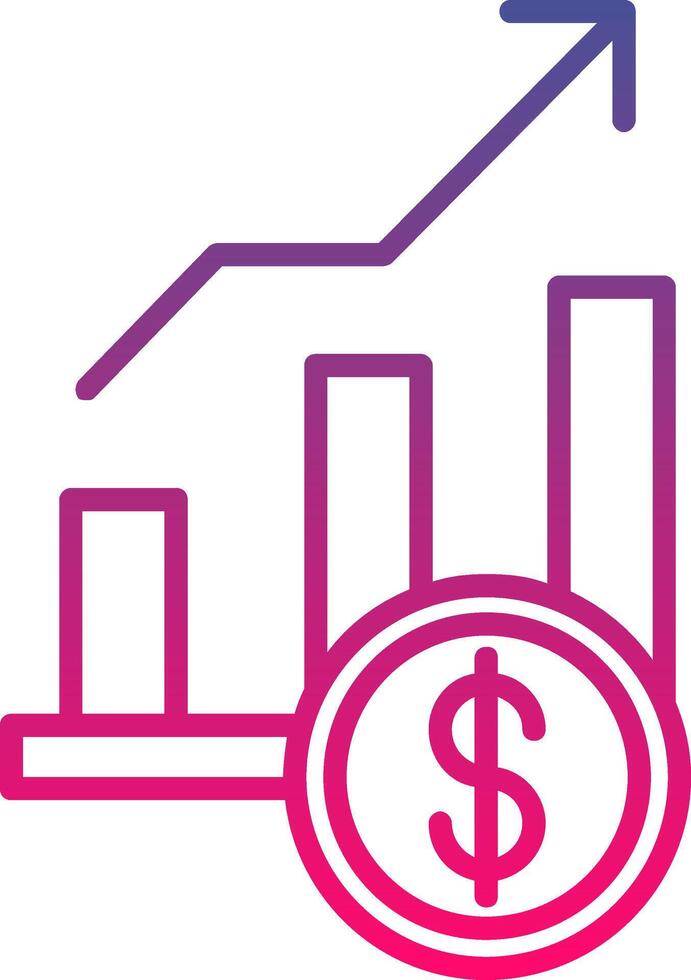 Growth Icon Symbol Art Sign vector