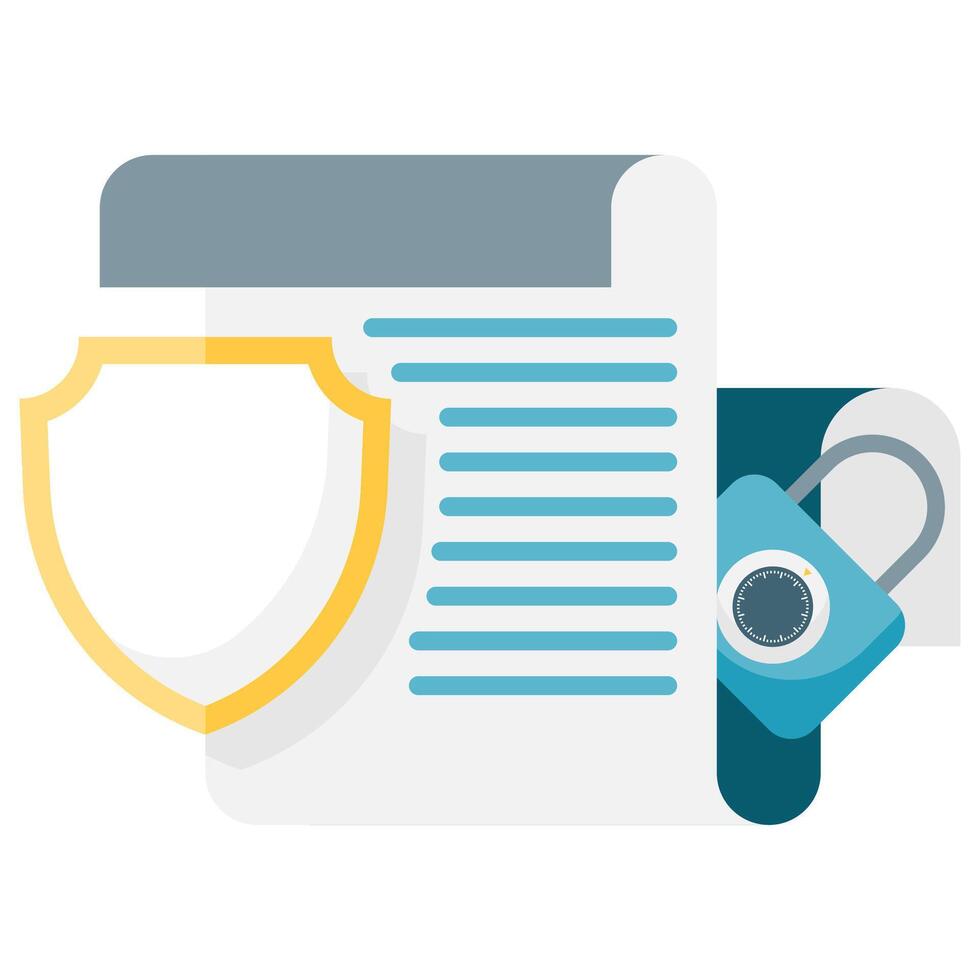 digital security shield, digital security illustration vector