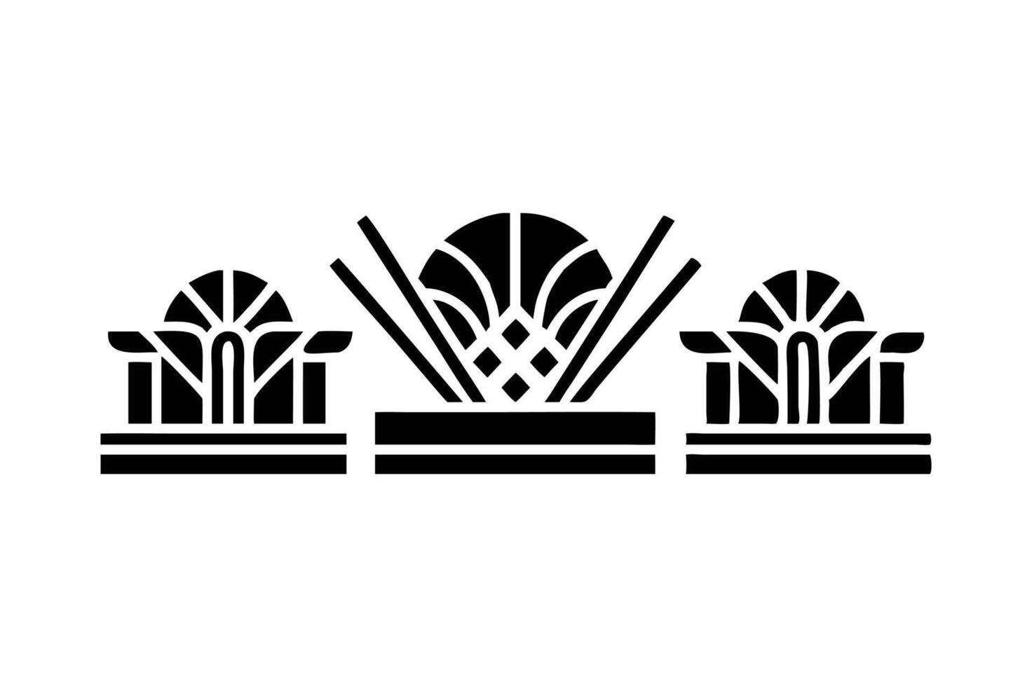 Luxury Defined Art Deco Set vector