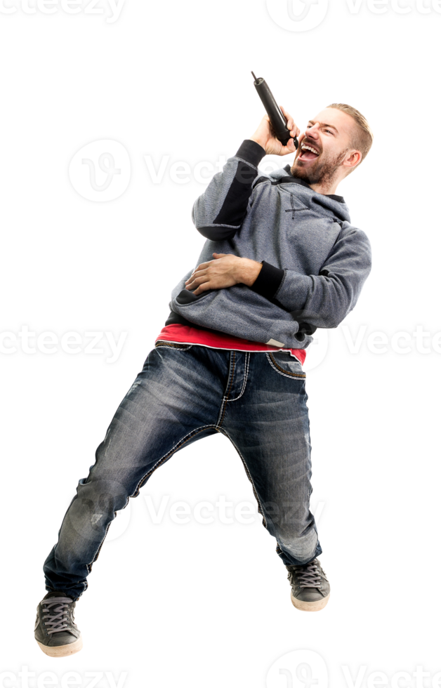 singing man isolate png