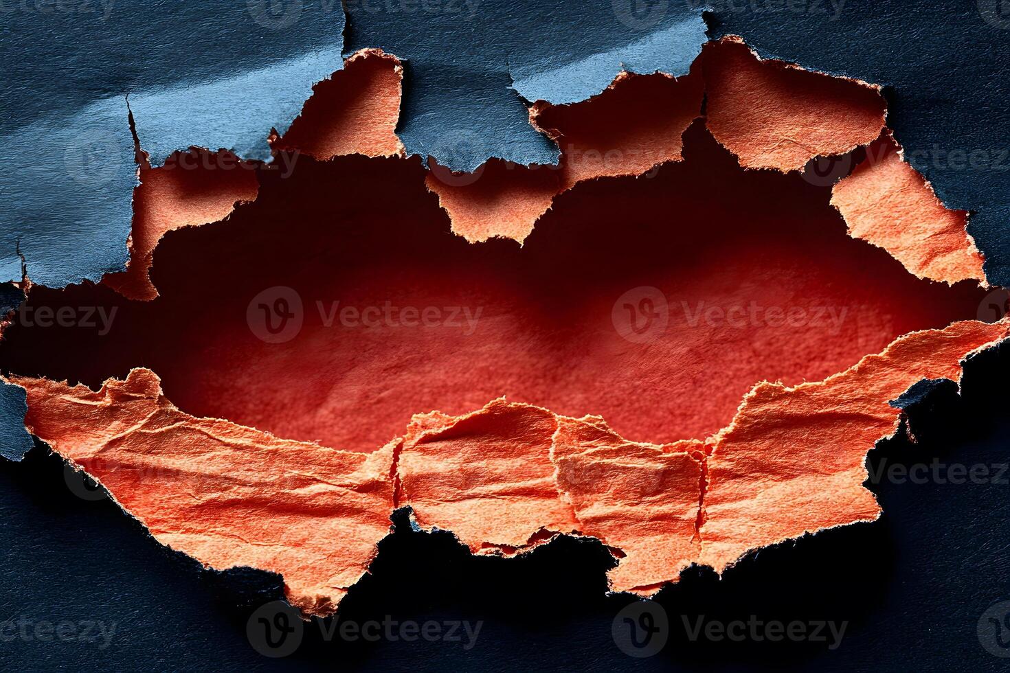 Dynamic Textured Torn Paper Background for Creative Design Projects photo