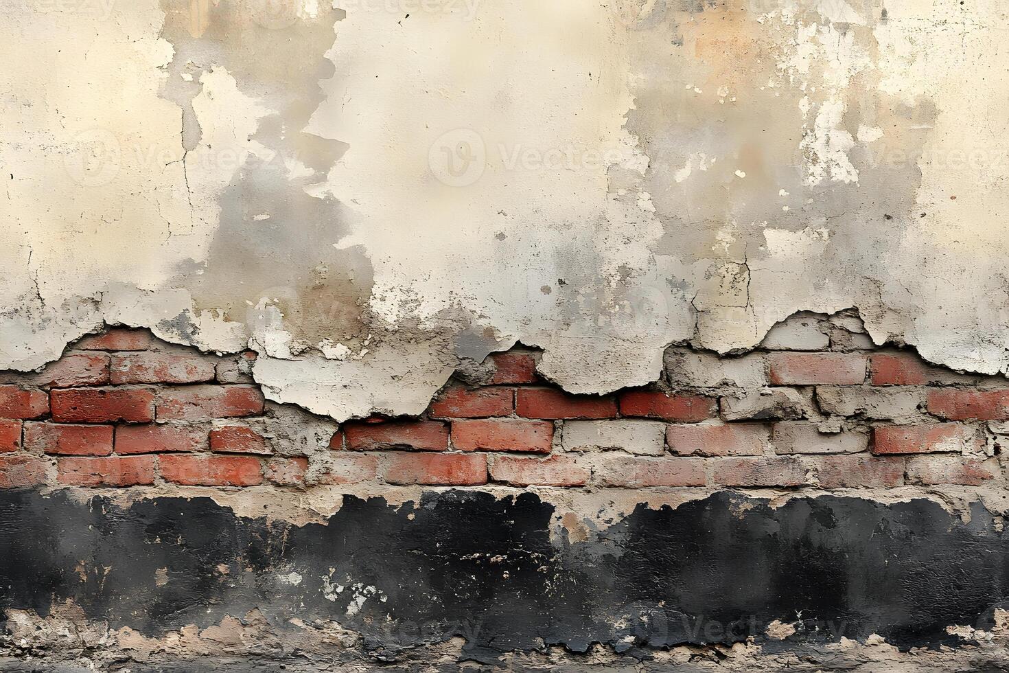 Vintage Weathered Brick Wall Texture for Architectural and Design Projects photo
