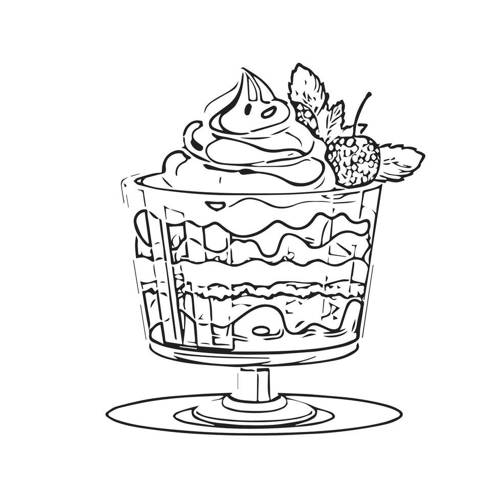 party confectionery cooking homemade illustration design vector