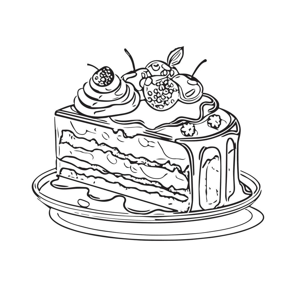 brown confectionery dessert food baked chocolate vector