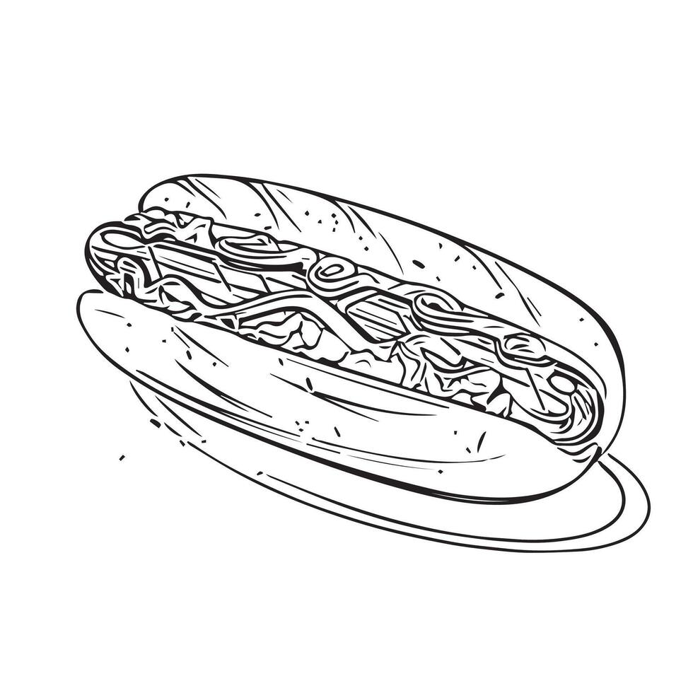 snack isolated mustard ketchup grill icon vector