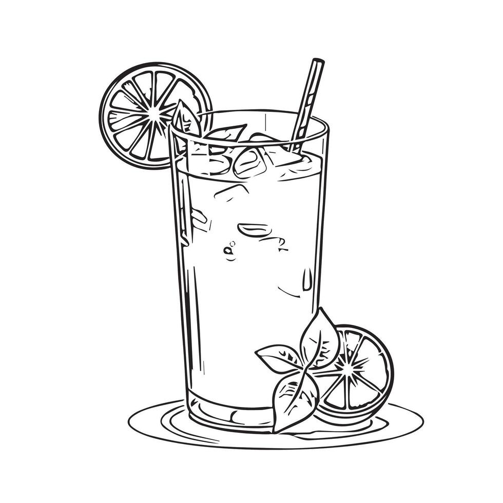 smoothie yellow citrus food slice vector