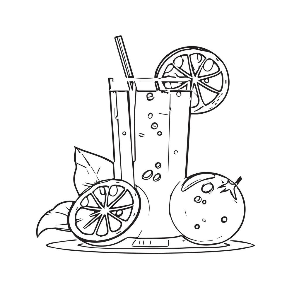 fresh beverage splashing natural mango vector