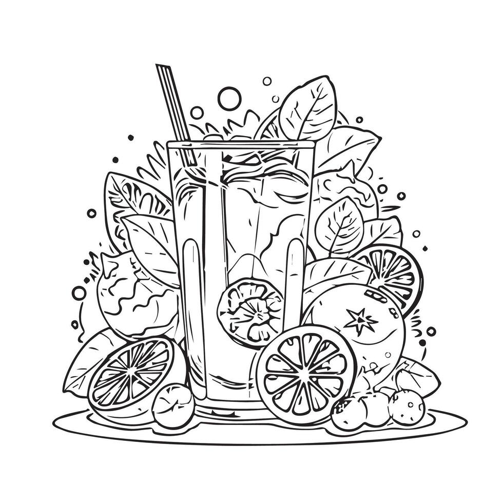 beverage ripe 3d illustration object vector
