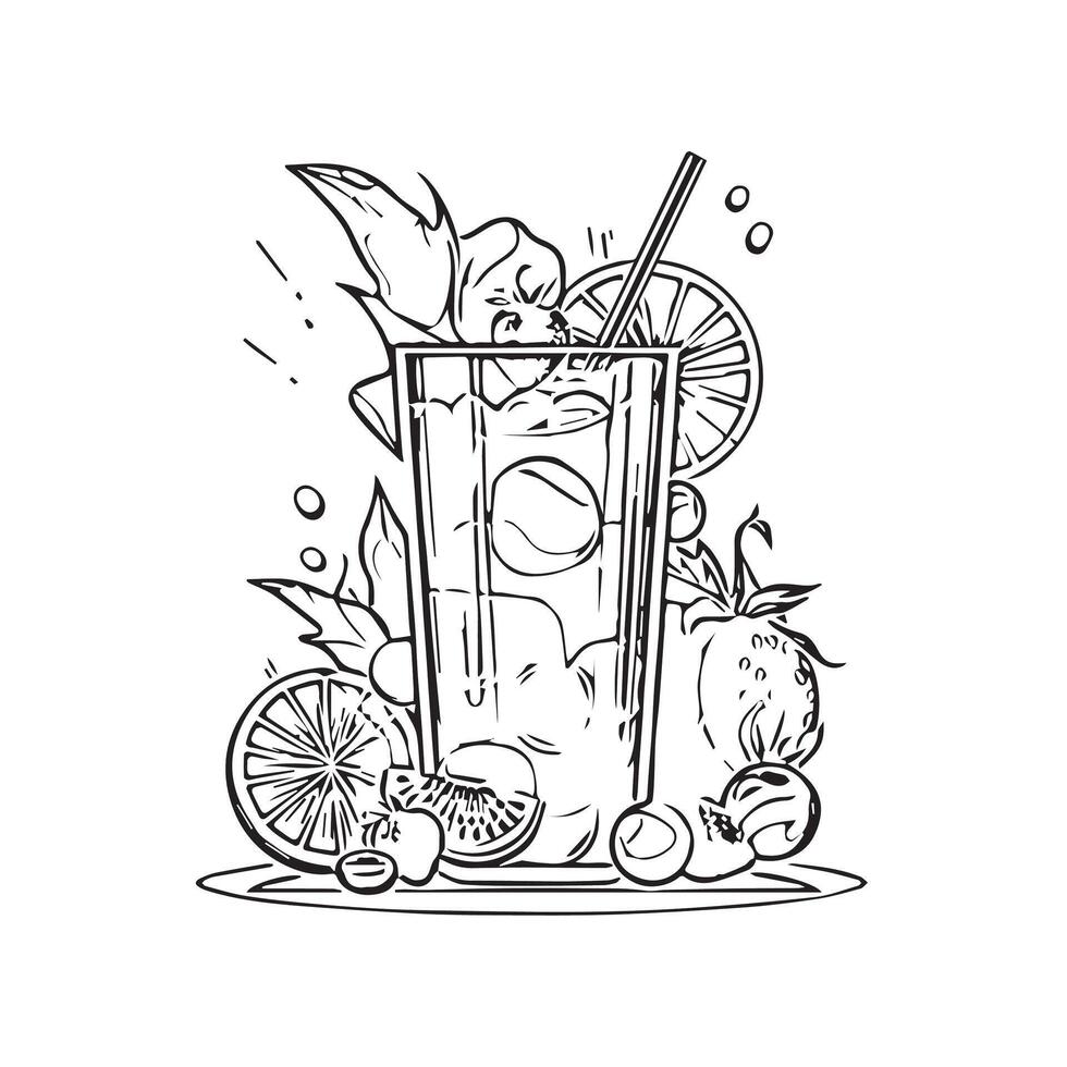 white liquid splashing straw splash vector