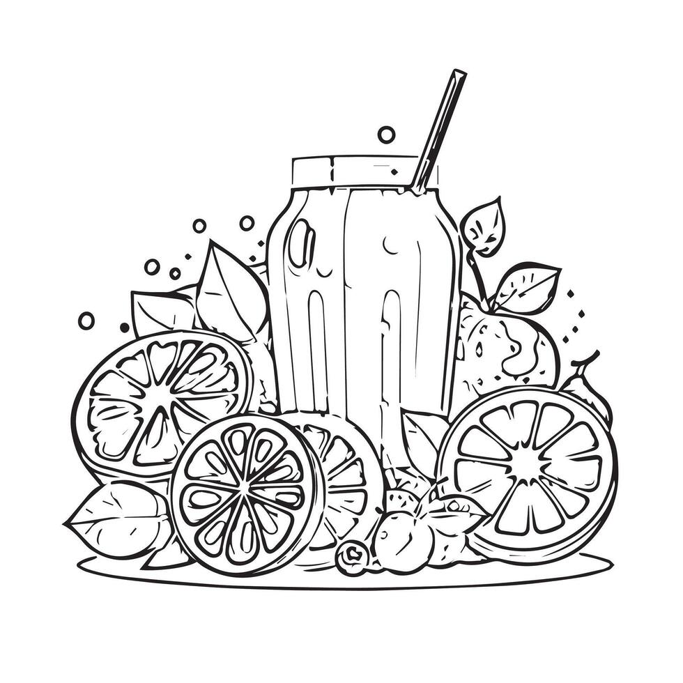 transparent fresh mango drink splashing vector