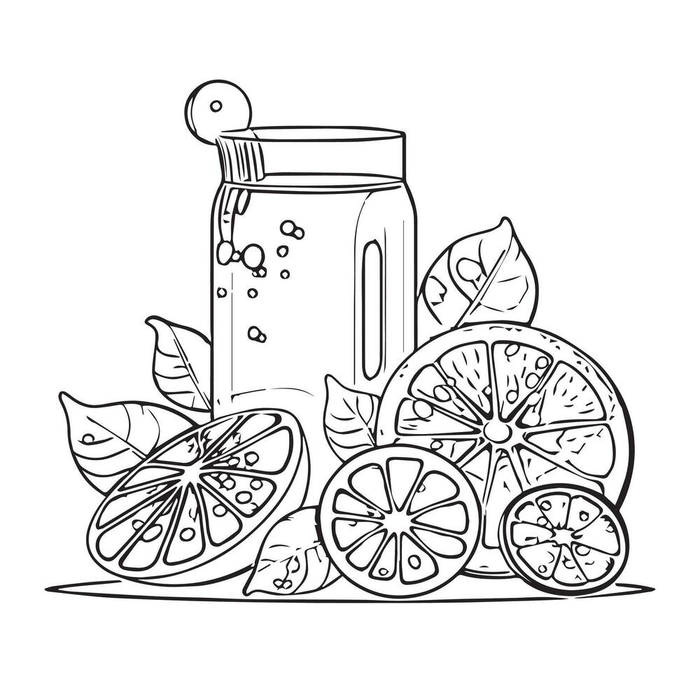 juicy object fresh motion straw vector