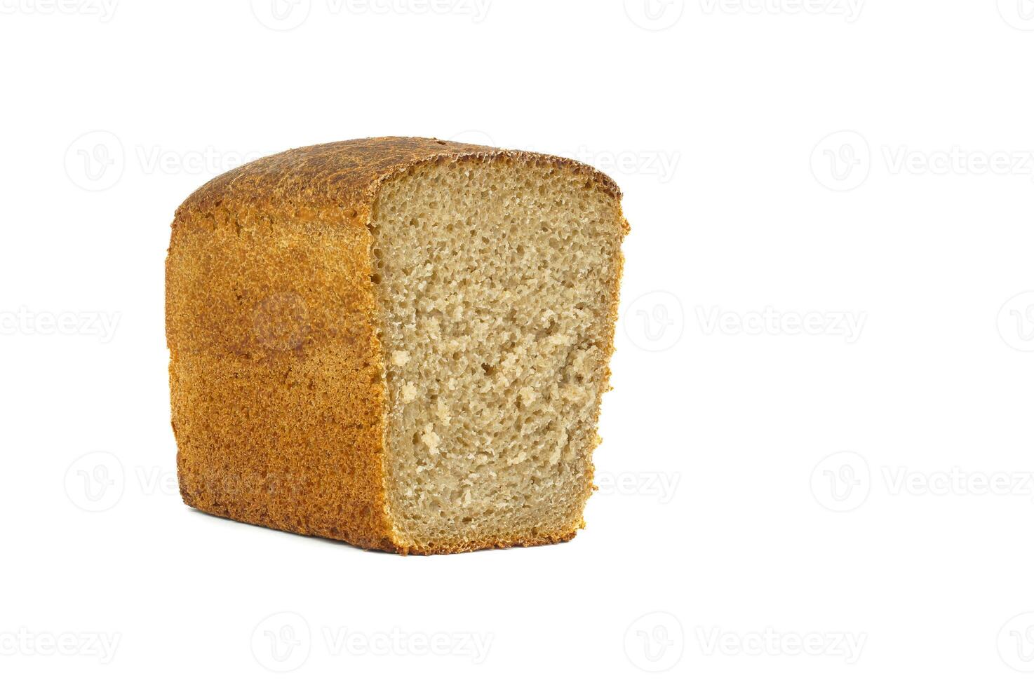 Black bread in the form photo