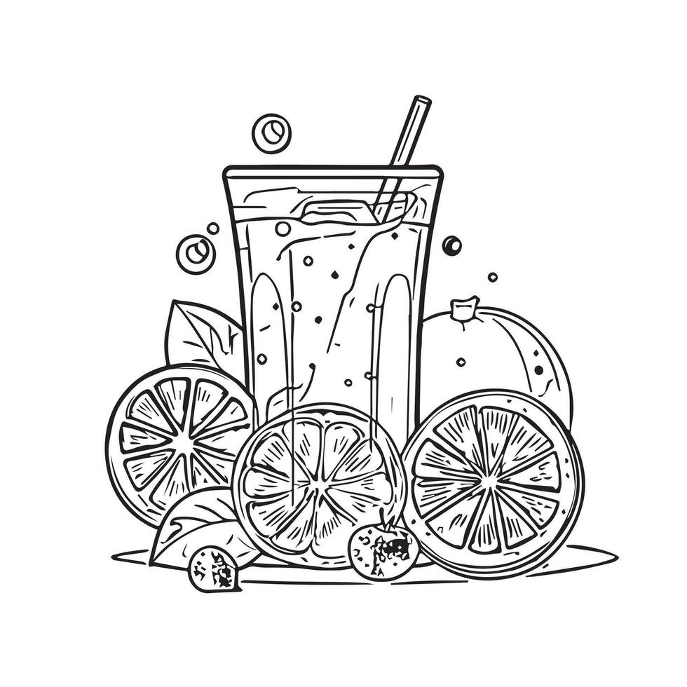 wave splashing splash sweet smoothie vector