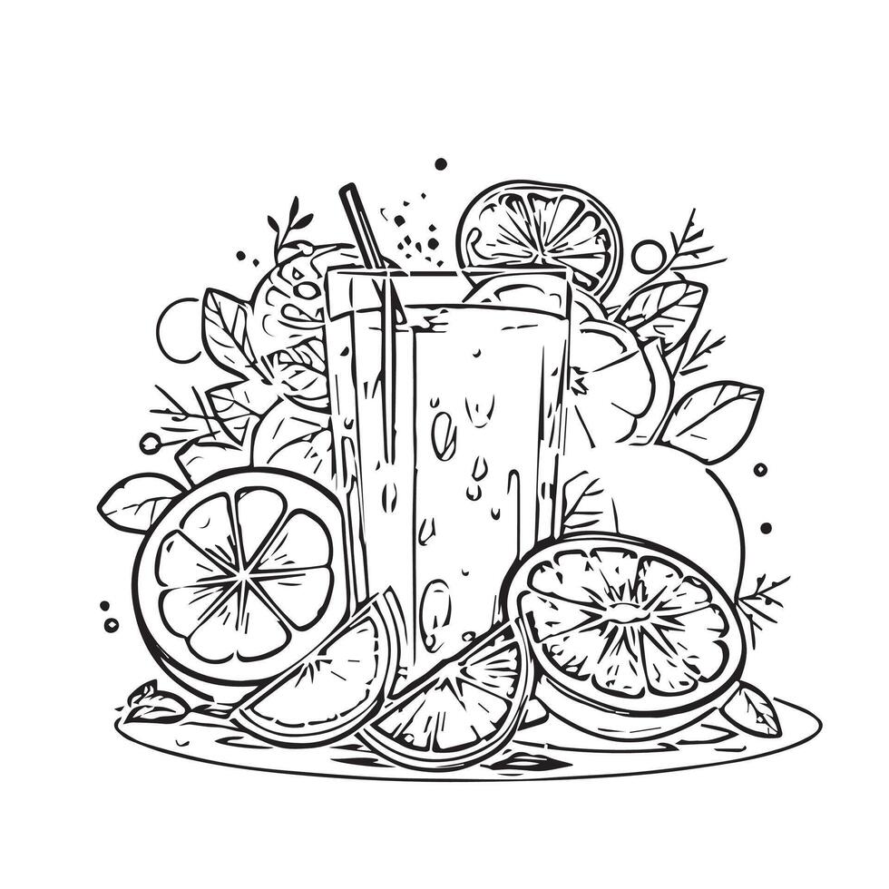 design healthy juice spray cold vector