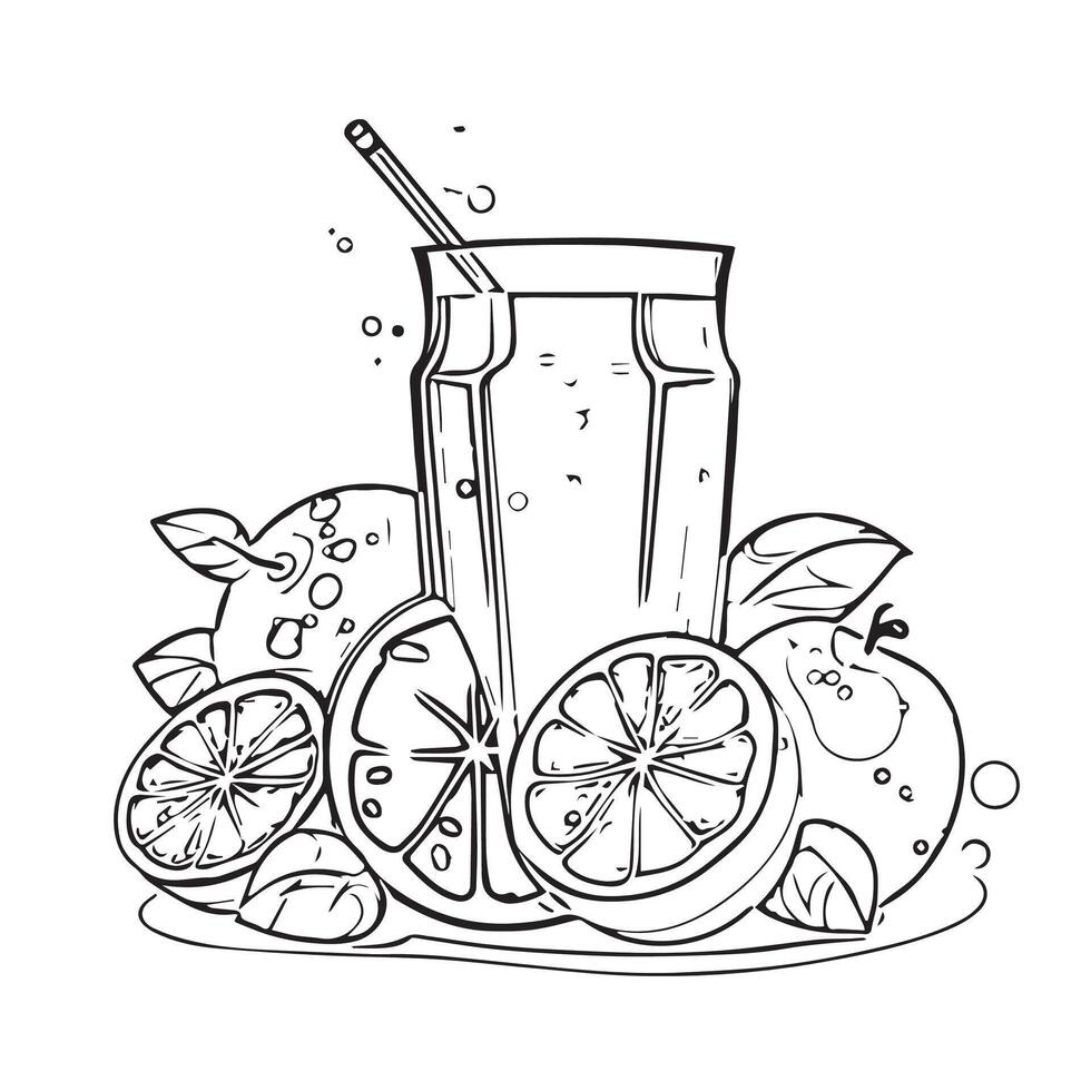 healthy drop fresh summer swirl vector