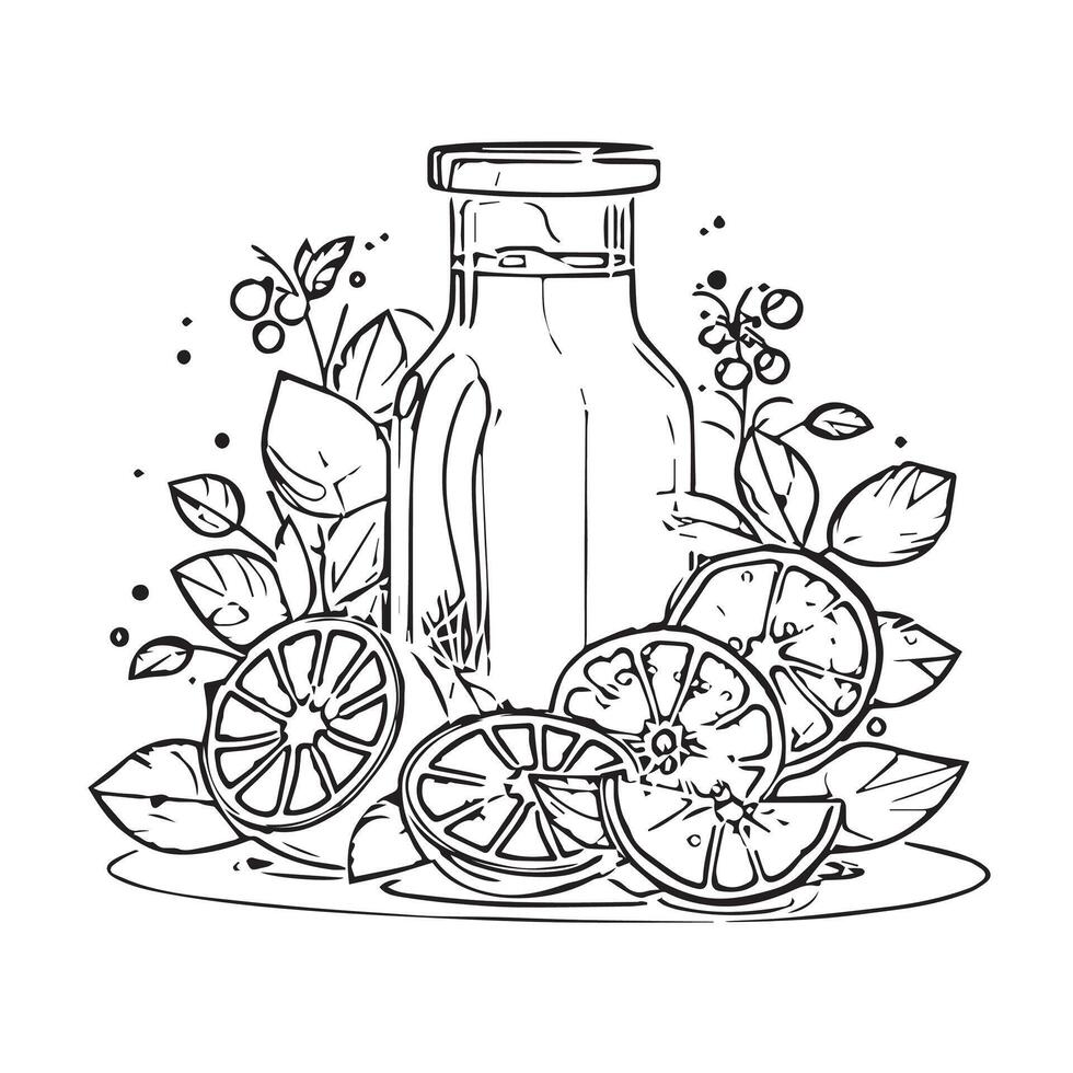 isolated drink mango ripe vector