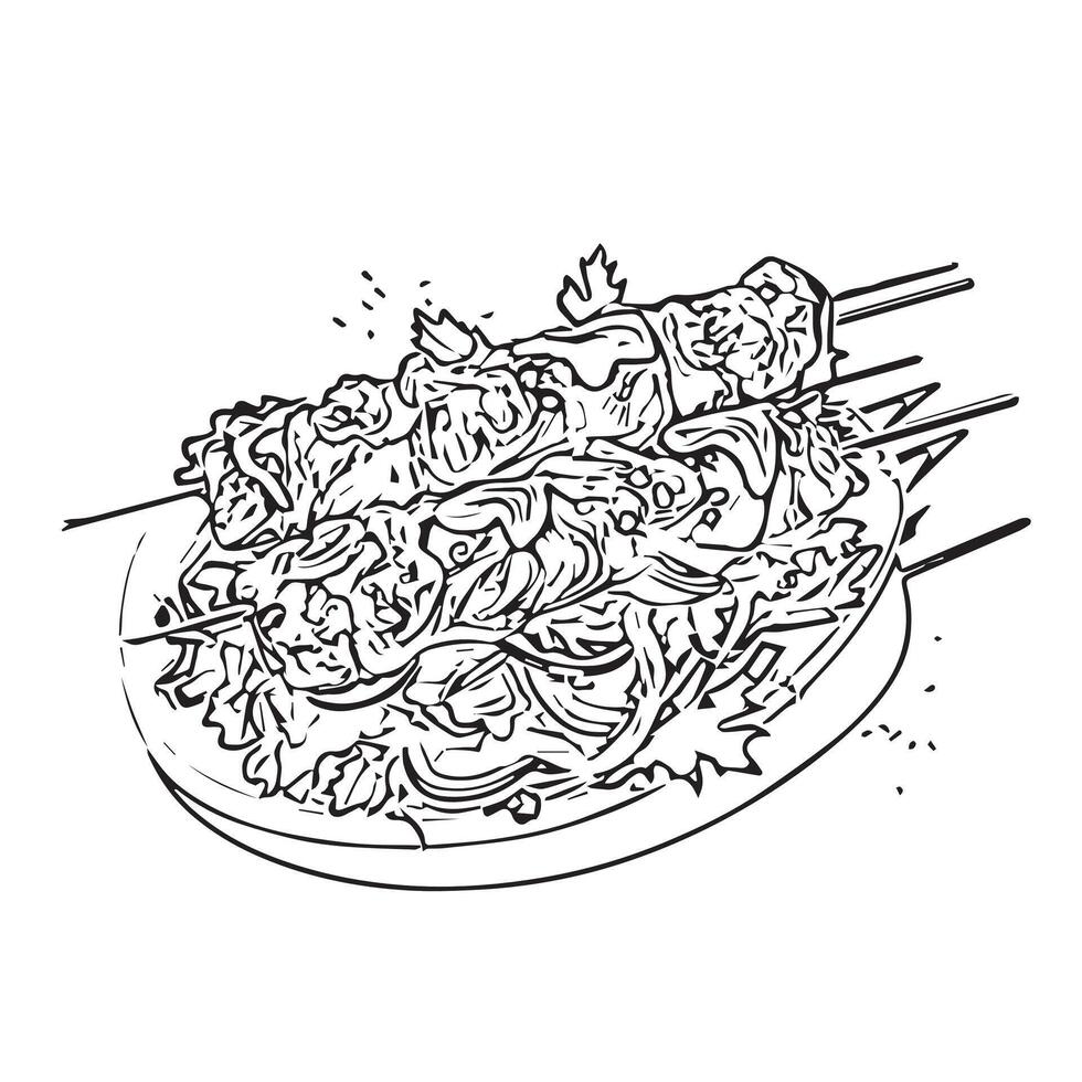 food meal onion beef sauce vector