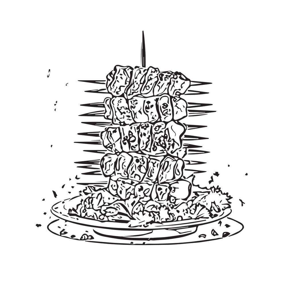 closeup beef fresh meat grilled vector