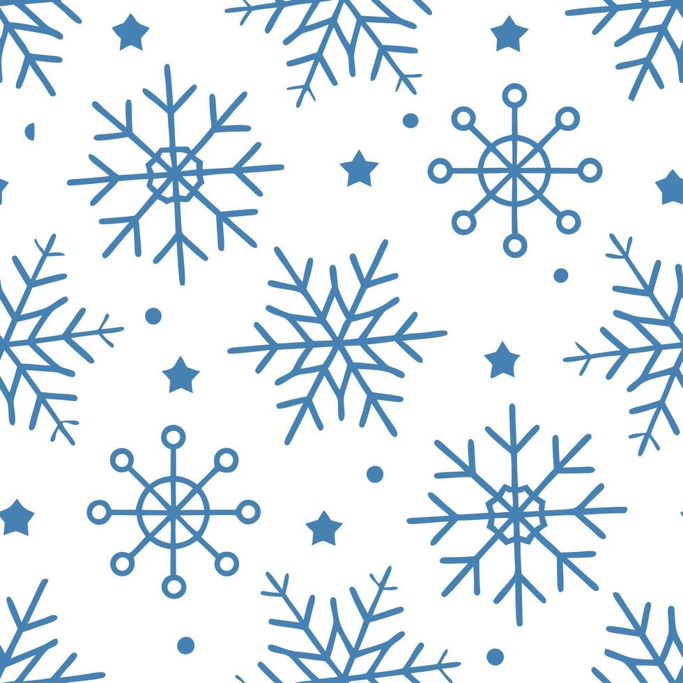 Winter snow seamless pattern with snowdrifts icy blue tones and frosty accents for a cool winter feel concept as Cool winter snow pattern with snowdrifts and frosty blue tones for Clear vector
