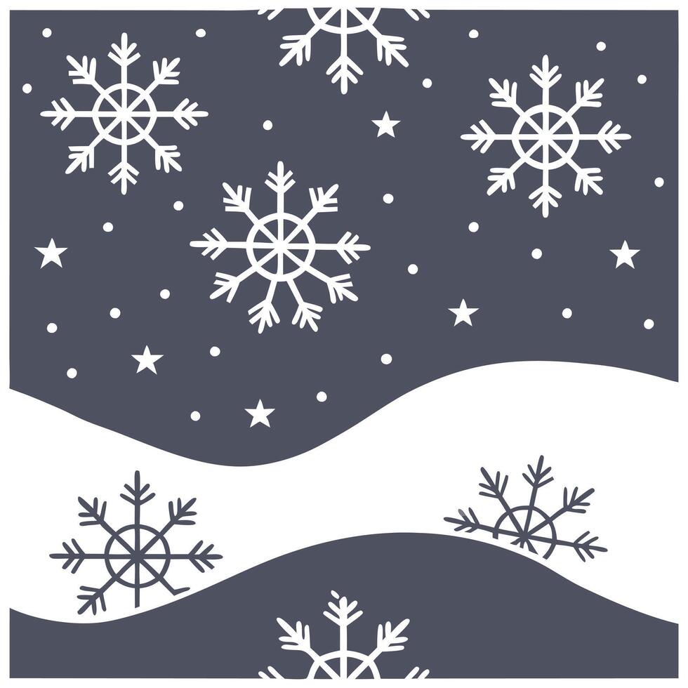 Winter snow seamless pattern with heavy snowflakes and layered snowdrifts for a dramatic winter effect concept as Dramatic winter snow pattern with heavy snowflakes and layered sno Clear Set 2 vector
